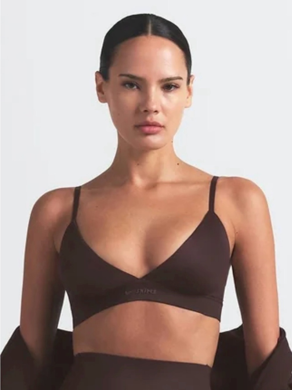 NWT Nike x Skims Shine Triangle Bra in Phoenix. Size L.